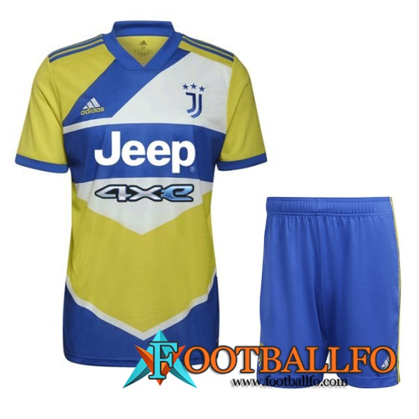 Camiseta Futbol Juventus Ninos Tercero 2021/2022