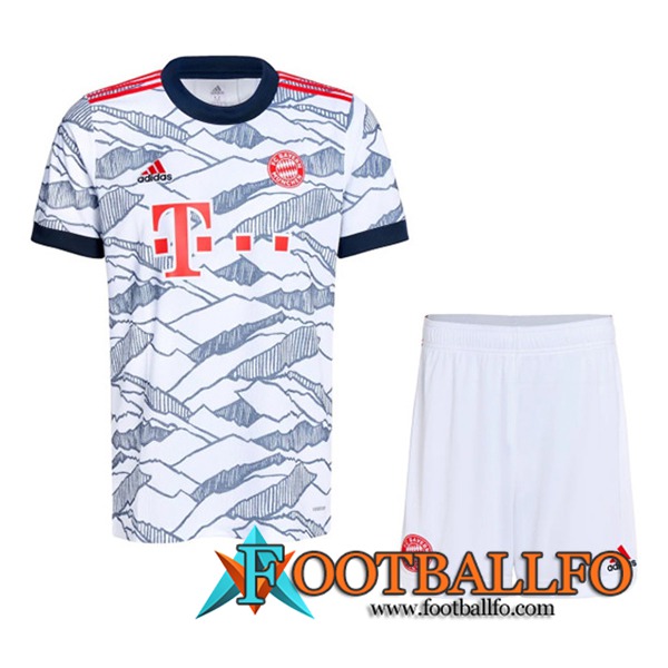 Camiseta Futbol Bayern Munich Ninos Tercero 2021/2022