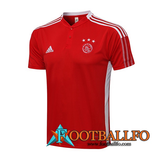 Camiseta Polo AFC Ajax Rojo 2021/2022
