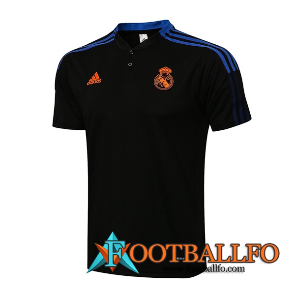 Camiseta Polo Real Madrid Negro 2021/2022