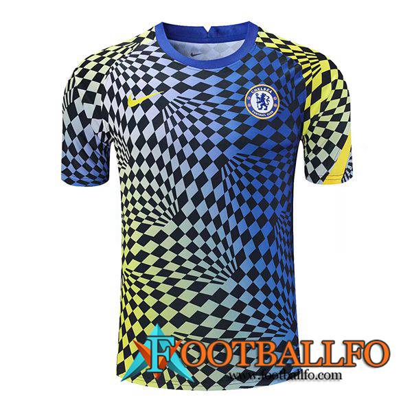 Camiseta Entrenamiento FC Chelsea Azul/Amarillo 2021/2022