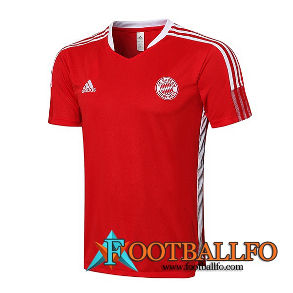Camiseta Entrenamiento Bayern Munich Rojo 2021/2022