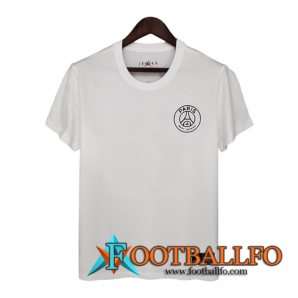 Camiseta Entrenamiento Jordan PSG Blanca 2021/2022 -1