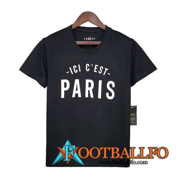 Camiseta Entrenamiento Jordan PSG Negro 2021/2022 -2