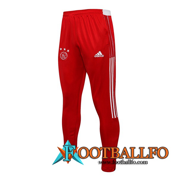 Pantalon Entrenamiento AFC Ajax Rojo 2021/2022