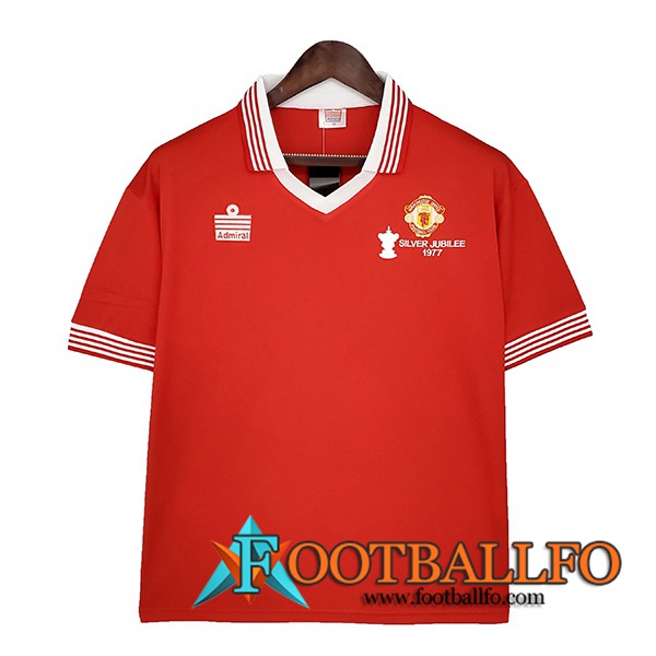 Camiseta Futbol Manchester United Retro Titular 1977