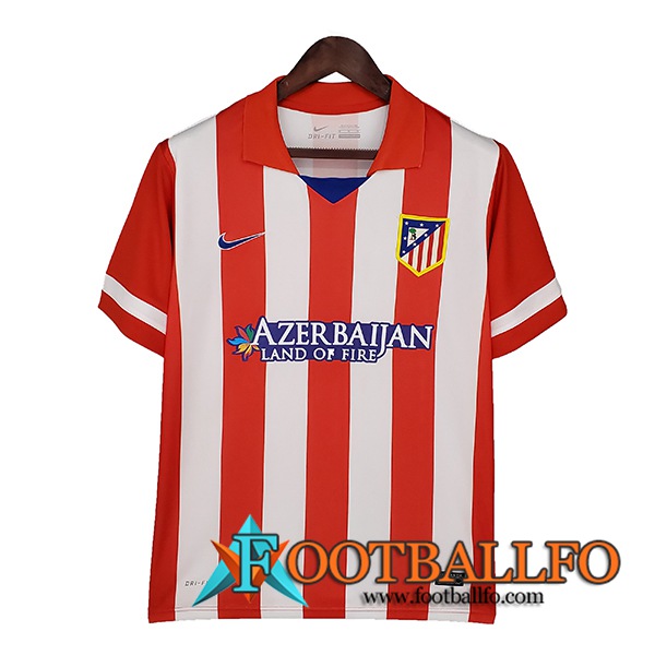 Camiseta Futbol Atletico Madrid Retro Titular 2013/2014