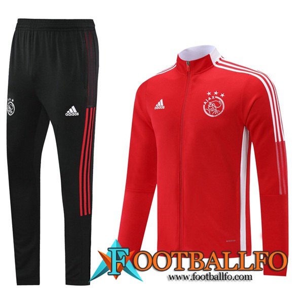 Chandal Equipos De Futbol - Chaqueta AFC Ajax Rojo 2021/2022