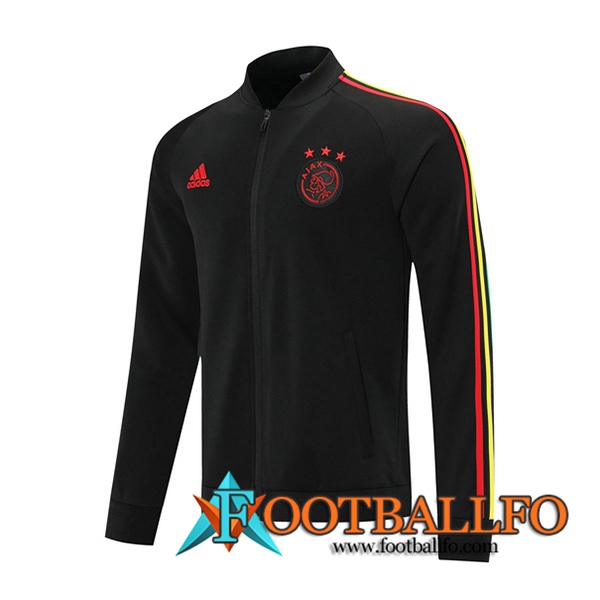 Chaquetas Futbol AFC Ajax Negro 2021/2022