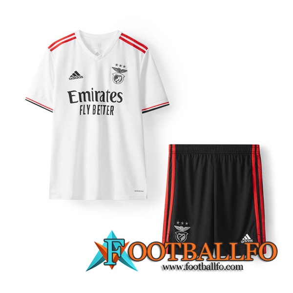 Camiseta Futbol S.L.Benfica Ninos Alternativo 2021/2022