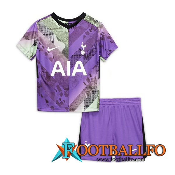 Camiseta Futbol Tottenham Ninos Tercero 2021/2022