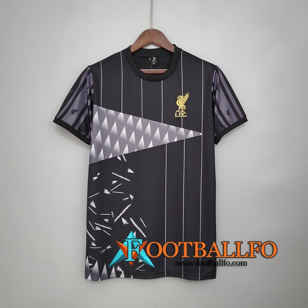 Camiseta Entrenamiento FC Liverpool Champion Special Edition Negro