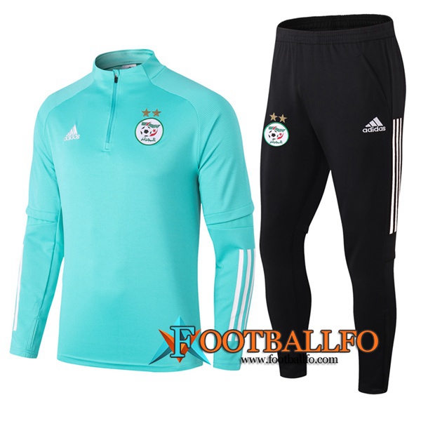 Chandal Futbol + Pantalones Argelia Verde 2020/2021