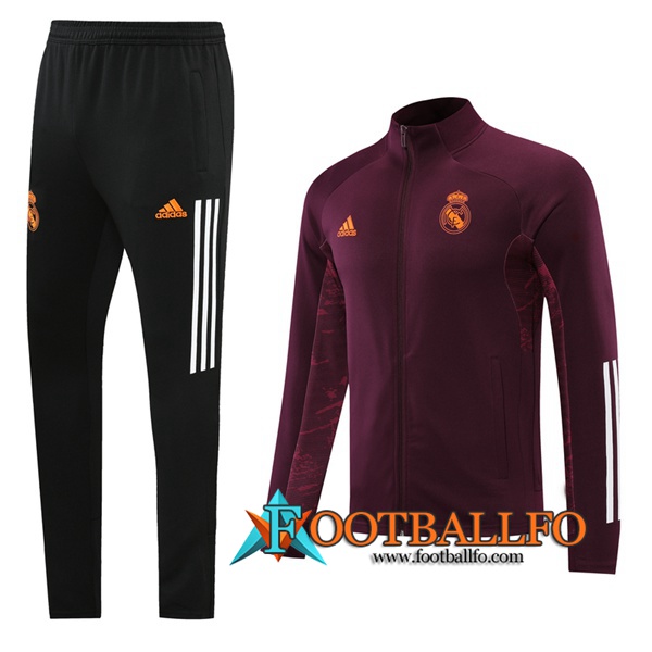 Chandal Futbol - Chaqueta + Pantalones Real Madrid Violet 2020/2021