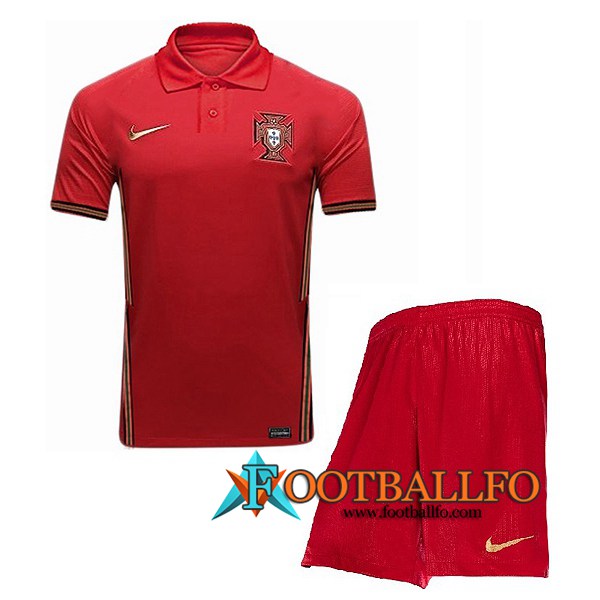 Camisetas Futbol Portugal Ninos Primera 2020/2021