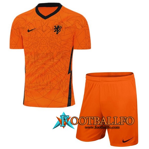 Camisetas Futbol Países Bajos Ninos Primera 2020/2021