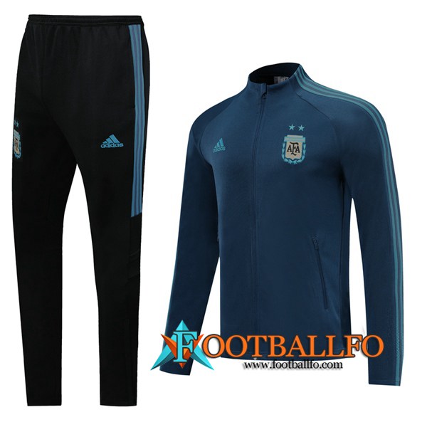 Chandal Futbol - Chaqueta + Pantalones Argentina Azul Real 2020/2021
