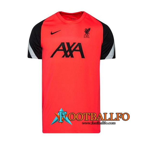 Camiseta Entrenamiento FC Liverpool Roja 2020/2021