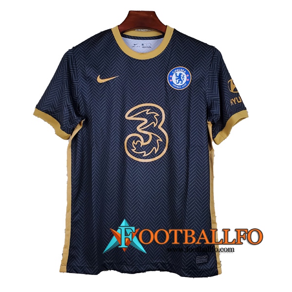 Camiseta Entrenamiento FC Chelsea Negro 2020/2021