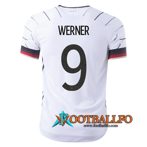 Camisetas Futbol Alemania (Werner 9) Primera UEFA Euro 2020