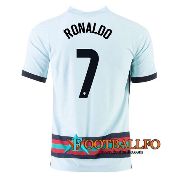 Camisetas Futbol Portugal (RONALDO 7) Segunda UEFA Euro 2020