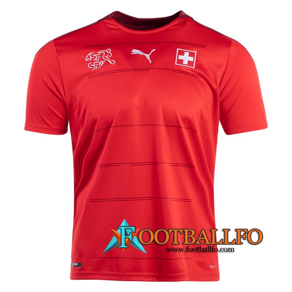 Nueva Camisetas Futbol Suiza Primera UEFA Euro 2020