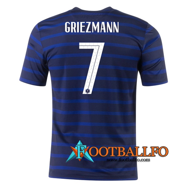 Camisetas Futbol Francia (Griezmann 7) Primera 2020/2021