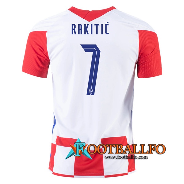 Camisetas Futbol Croacia (RAKITIC 7) Primera 2020/2021
