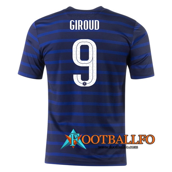 Camisetas Futbol Francia (Giroud 9) Primera 2020/2021