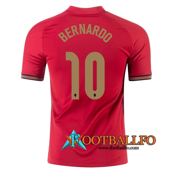 Camisetas Futbol Portugal (BERNARDO 10) Primera 2020/2021