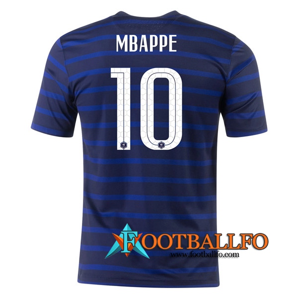 Camisetas Futbol Francia (Mbappe 10) Primera 2020/2021