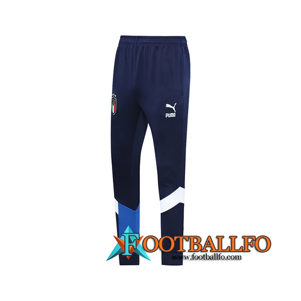 Pantalones Futbol Italia Azul Royal 2020/2021