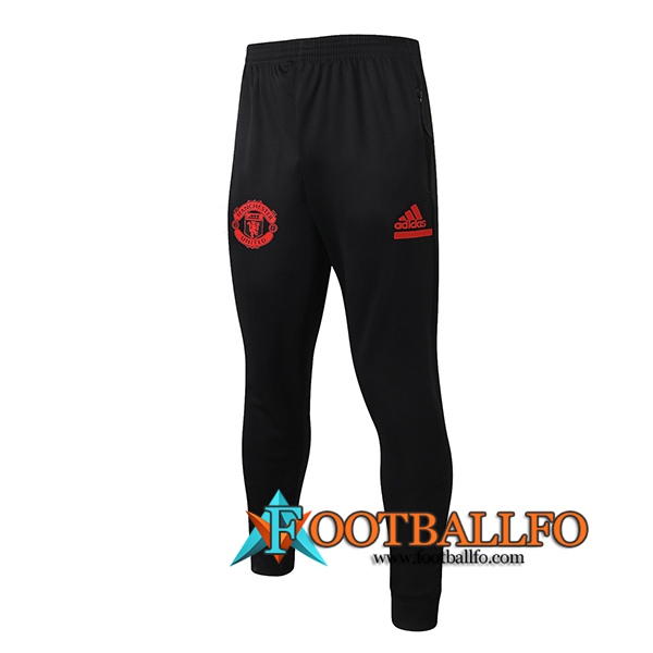 Pantalones Futbol Manchester United Negro 2020/2021