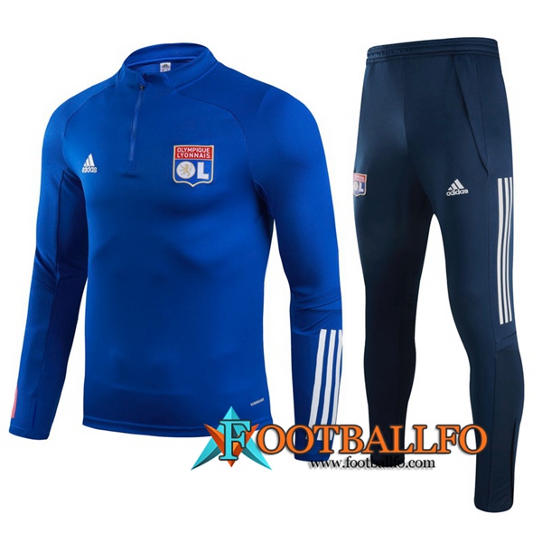 Chandal Futbol + Pantalones Lyon OL Azul 2020/2021