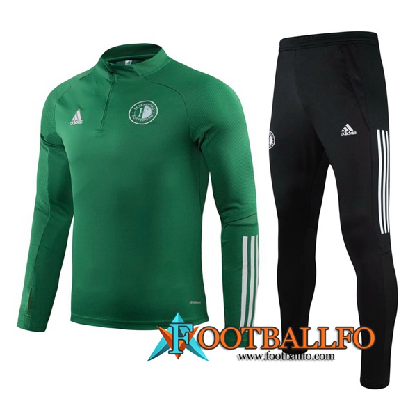 Chandal Futbol + Pantalones Feyenoord Verde 2020/2021