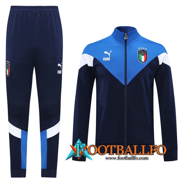 Chandal Futbol - Chaqueta + Pantalones Italia Azul 2020/2021