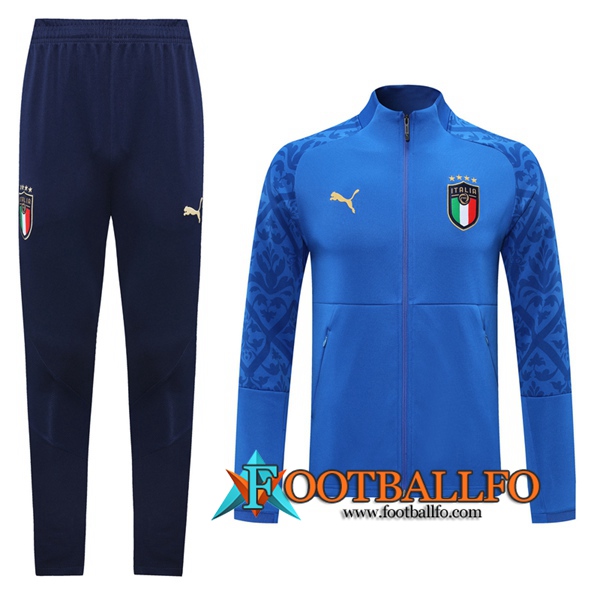 Chandal Futbol - Chaqueta + Pantalones Italia Azul 2020/2021
