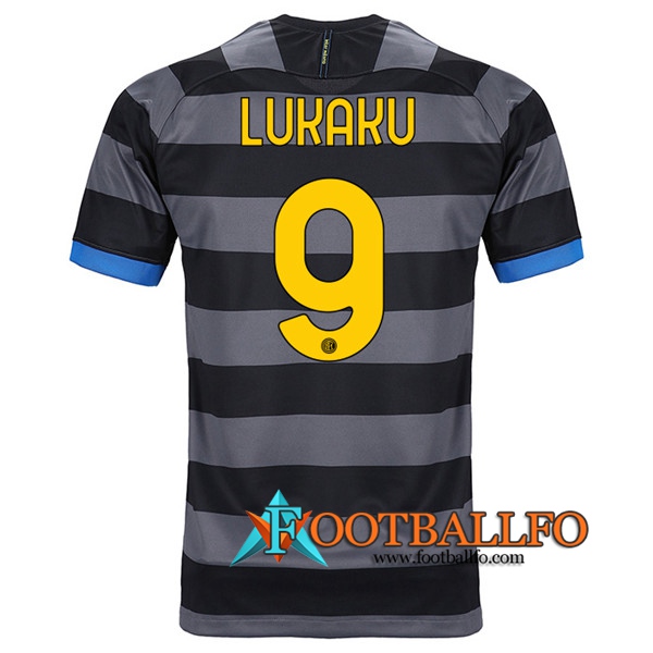 Camisetas Futbol Inter Milan (LUKAKU 9) Tercera 2020/2021