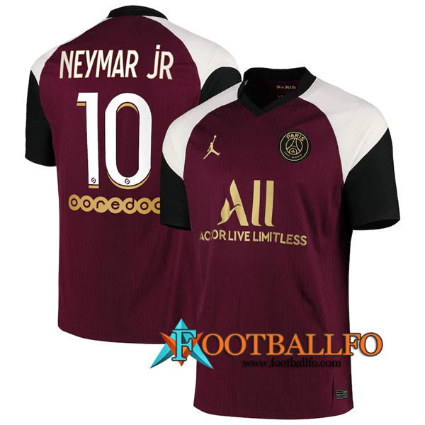 Camisetas Futbol PSG (Neymar Jr 10) Tercera 2020/2021