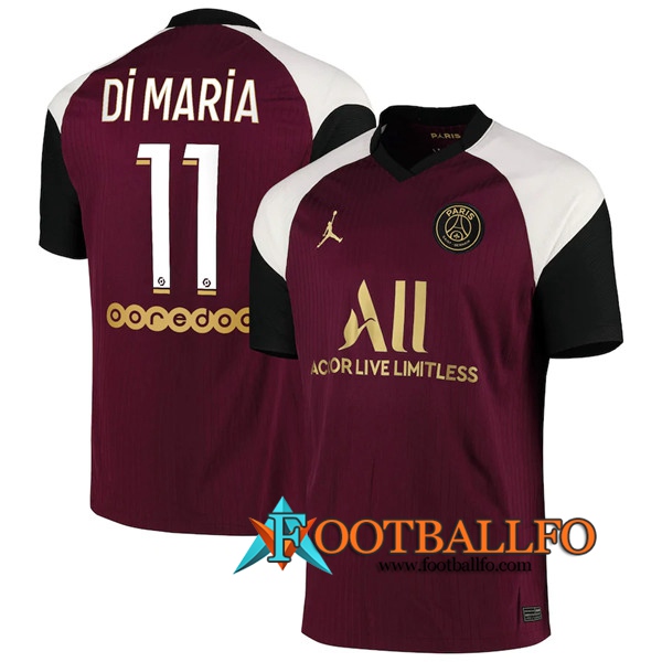 Camisetas Futbol PSG (Di Maria 11) Tercera 2020/2021