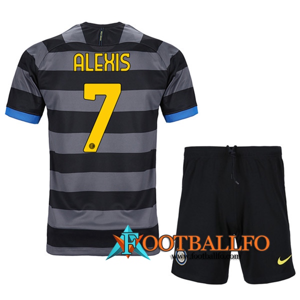 Camisetas Futbol Inter Milan (ALEXIS 7) Ninos Tercera 2020/2021