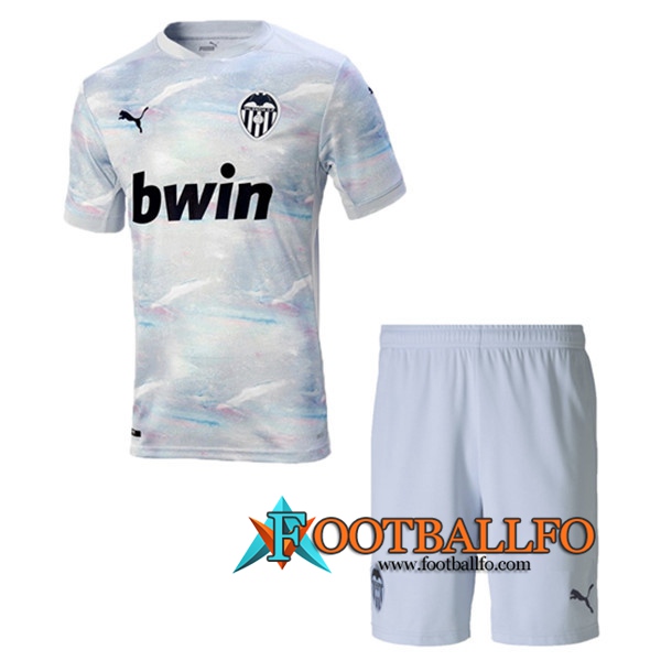 Camisetas Futbol Valencia CF Ninos Tercera 2020/2021