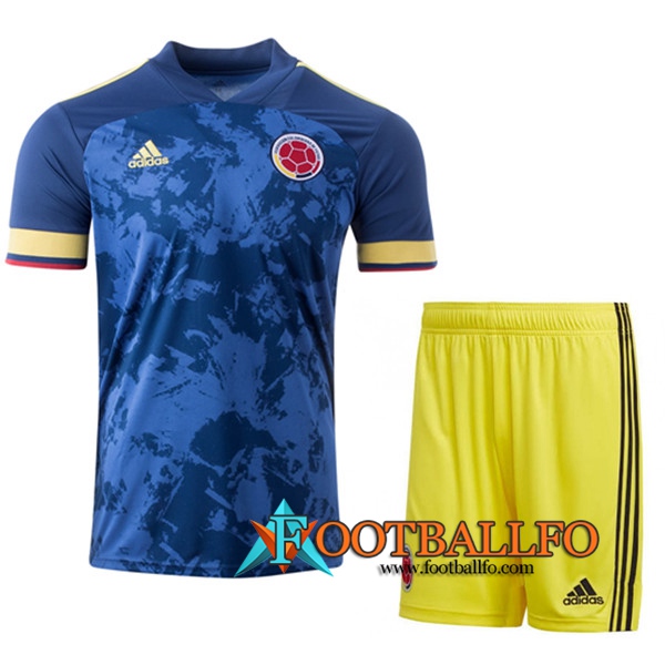 Nueva Camisetas Futbol Colombia Ninos Segunda UEFA Euro 2020