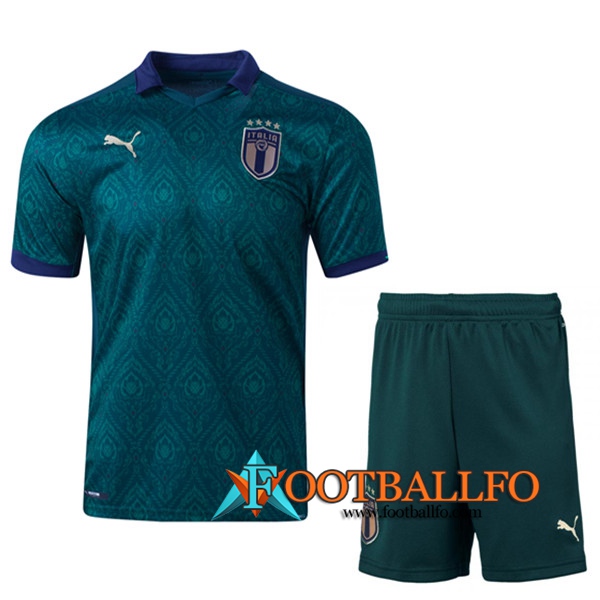 Traje Camisetas Futbol Italia Tercera + Cortos 2020/2021