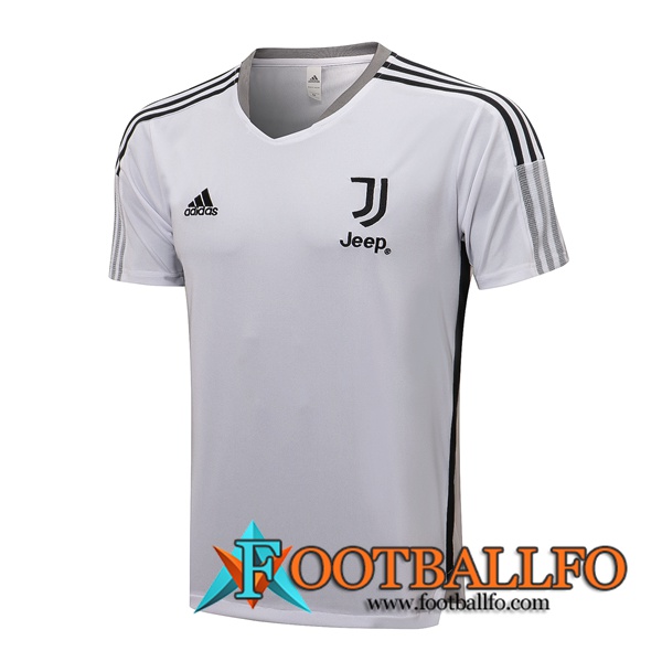 Camiseta Entrenamiento Juventus Blanca/Negro 2021/2022