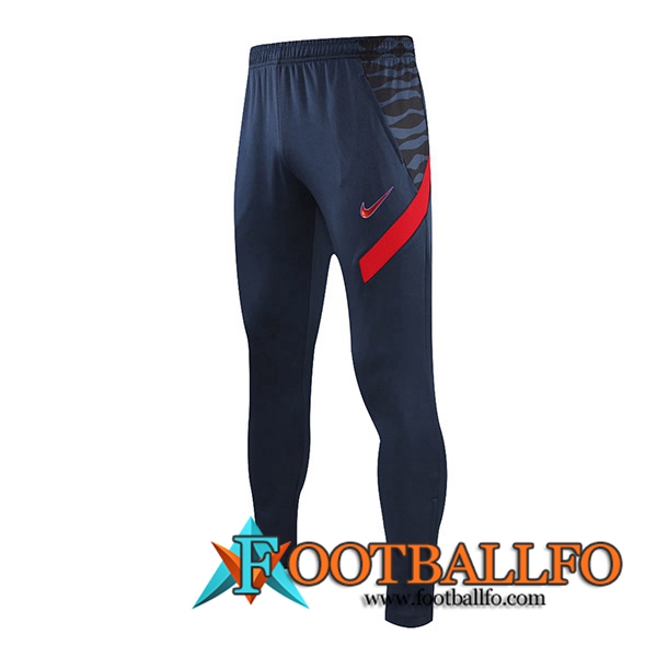 Pantalon Entrenamiento FC Barcelona Azul Marino/Rojo 2021/2022