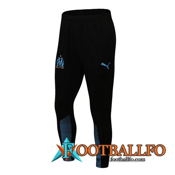 Pantalon Entrenamiento Marsella OM Azul/Blanca 2021/2022