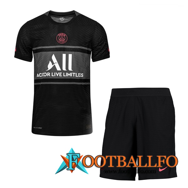 Traje Camiseta Futbol Jordan PSG Tercero + Cortos 2021/2022