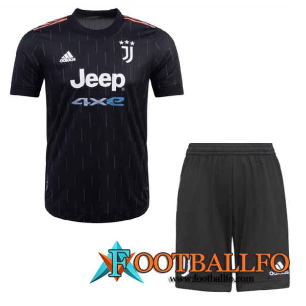 Traje Camiseta Futbol Juventus Alternativo + Cortos 2021/2022
