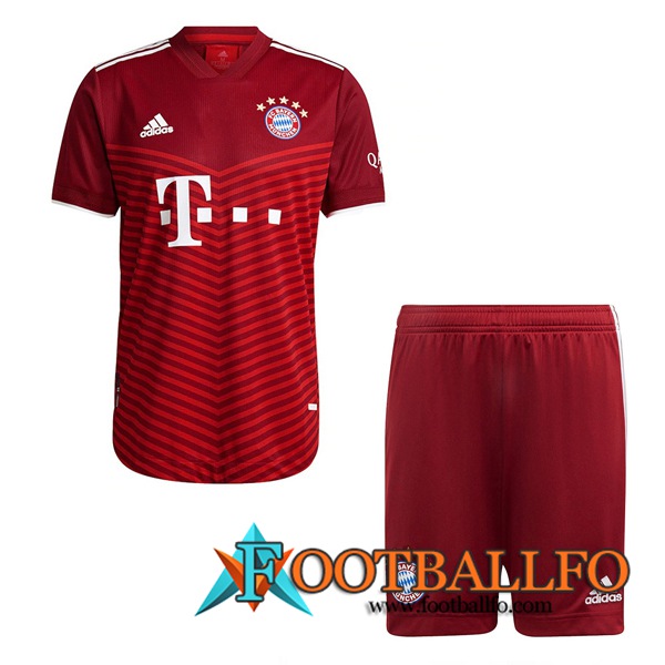 Traje Camiseta Futbol Bayern Munich Titular + Cortos 2021/2022